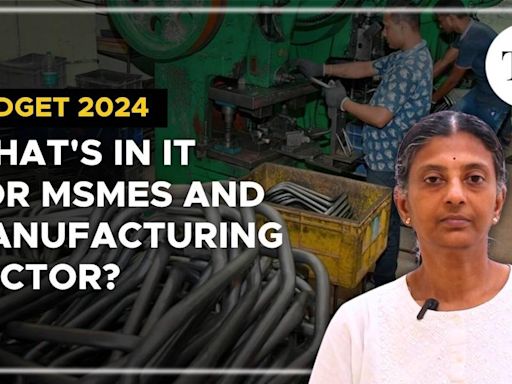 Watch: Budget 2024 | What’s in it for MSMEs and manufacturing sector?