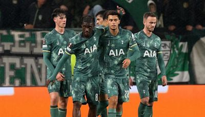 Youthful Tottenham team overcome Ferencvaros in tough Europa League tie as Brennan Johnson scores again