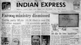 Forty years: Jagmohan dismisses Farooq Abdullah Ministry in J&K