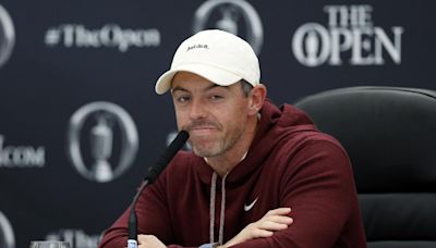 Rory McIlroy has Open press conference attendees in stitches with Tiger Woods anecdote