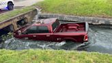 Houston man RESCUED by Good Samaritan after becoming stuck inside his flooding truck