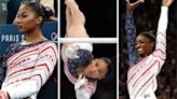 ...Top Knot to Jordan Chiles’ Graphic White Eyeliner, a Look at the Best Beauty Looks at the 2024 Paris Olympics Artistic Gymnastics...