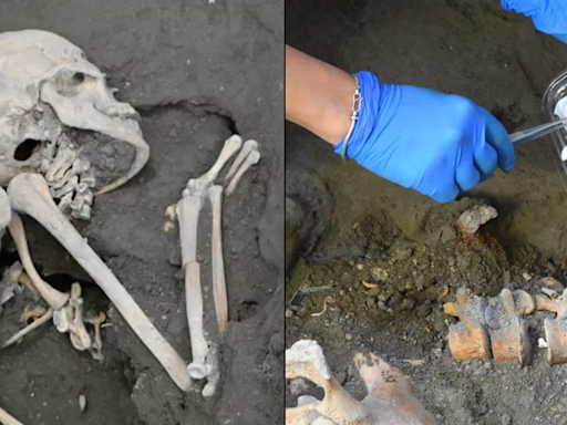 New 'trapped' Pompeii victims discovered holding items that have left scientists stunned