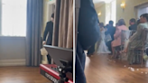 Groom surprises bride-to-be with unusual ring-bearer