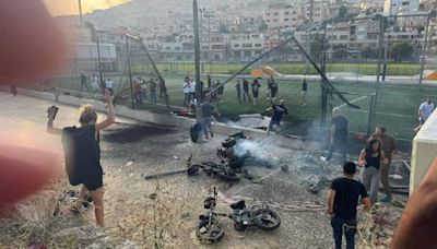 Un ataque de Hezbolá a una canchita de fútbol en Israel deja al menos 12 muertos, la mayoría niños