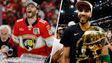 Matthew Tkachuk sends message to Jayson Tatum after Panthers' Stanley Cup win