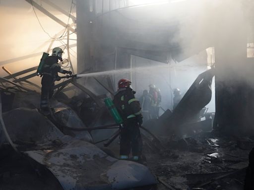 Ukraine-Russia news – live: Kharkiv DIY store death toll rises to 16 after Moscow strike