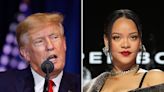 Trump picked a fight with Rihanna ahead of her Super Bowl set, saying the pop icon would be 'nothing' without her stylist