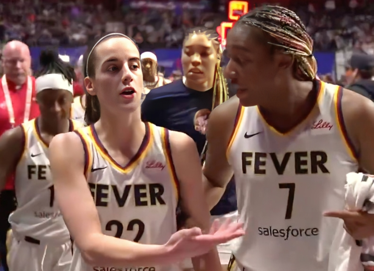 Caitlin Clark, Aliyah Boston Share Intense Moment During WNBA Opener