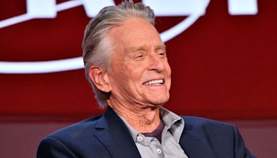 Michael Douglas says he's 'an expert' on intimate scenes but 'past the age'