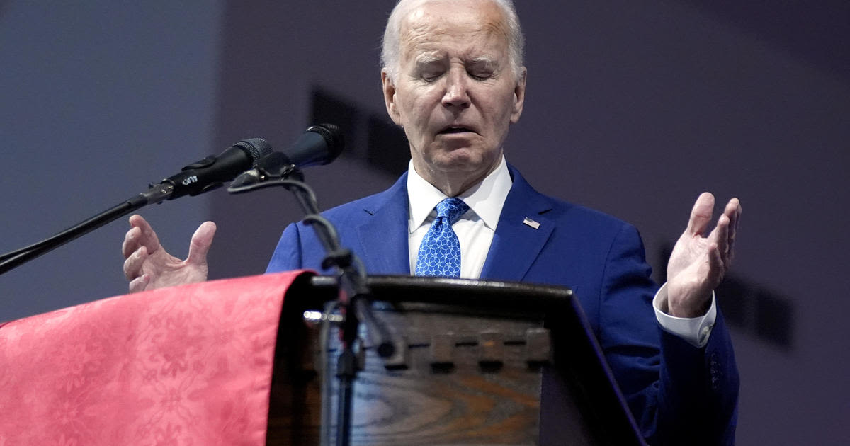 Biden says "we must unite America again" in speech at Philadelphia church before traveling to Harrisburg