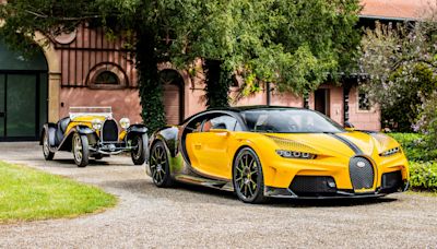 This One-Off Bugatti Chiron Super Sport’s Paint Job Was Inspired by the Iconic Type 55