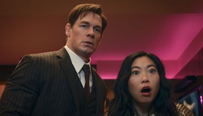 John Cena Says 'Fantastic Talent' Awkwafina 'Let Her Action Muscles Flex' in New Movie 'Jackpot!' (Exclusive)