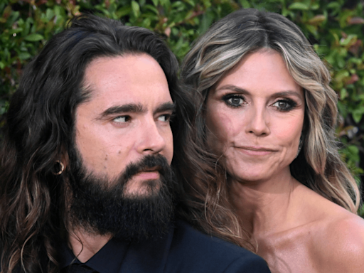 Heidi Klum's Husband Strips Down to Match Her Leopard Swimsuit: Video