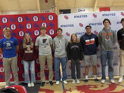 Royal Accomplishment! San Marcos hosts signing ceremony for eight student-athletes