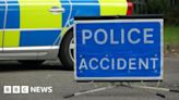 Two men arrested following Swindon motorbike and car crash