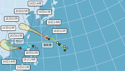 全台有雨！準「蘇力」颱風預計今生成 紫爆範圍曝光