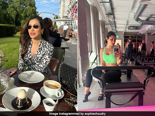 Sophie Choudry's London Vacation Was Mixed With Shopping, Park Dates And Pilates