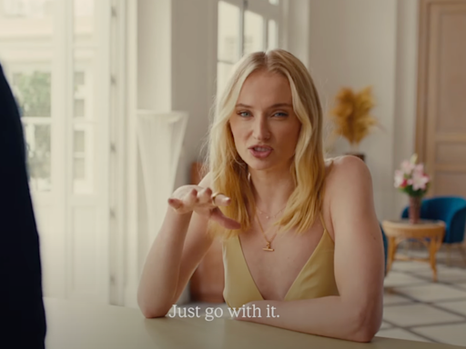 Sophie Turner jokes about ‘trying something different’ in new advert following Joe Jonas divorce