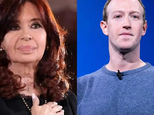 Tras la frase de Adorni, se viralizó una foto de Cristina Kirchner con Mark Zuckerberg: pocos la recuerdan | Política