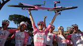 Pogacar secures Giro d'Italia victory on debut