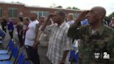 Memorial day ceremony in Columbia