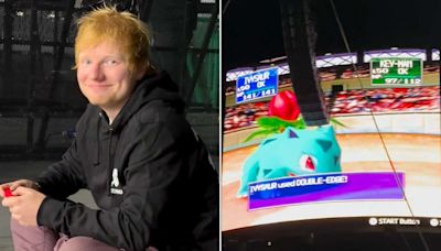 Ed Sheeran Admits He'd 'Be a Virgin' if He Wasn't a Musician as He Plays 'Pokémon Stadium' in a Stadium