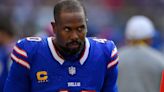 Von Miller back on Bills' practice report with knee injury