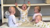 Adorable Quadruplets Entertain Each Other In Heartwarming Video