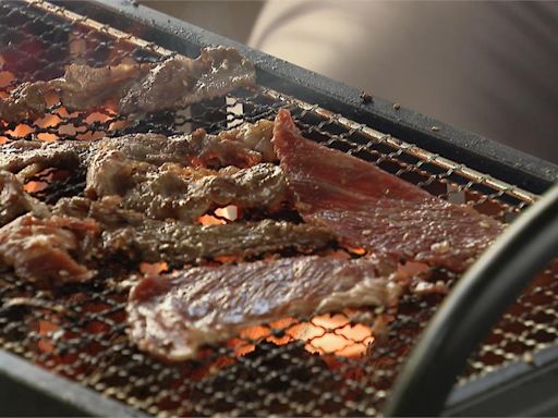 中秋節鬥陣來夯肉 大佳河濱公園"烤肉區"中午湧人潮