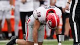 No. 1 Georgia loses tight end Brock Bowers to sprained left foot against Vandy