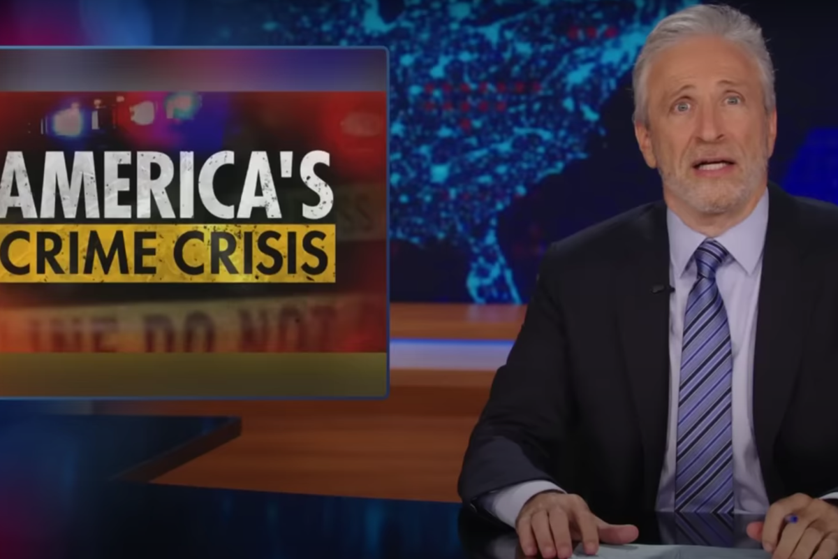 Jon Stewart takes aim at Republicans’ gun crime narrative: ‘Feelings don’t care about your facts’