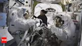 'Water everywhere': Nasa cancels spacewalk again after spacesuit coolant leak - Times of India