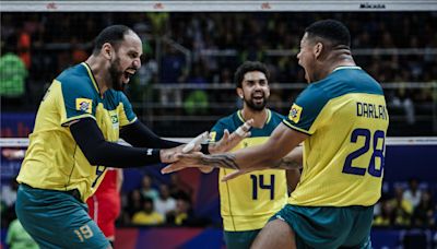 Brasil x Itália na Liga das Nações de Vôlei Masculino 2024: onde assistir e horário