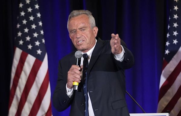 Robert F. Kennedy Jr. says he’s the only one who qualifies for presidential debate