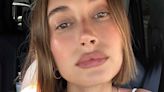 Hailey Bieber Is Reviving the Tortoiseshell Nail Trend