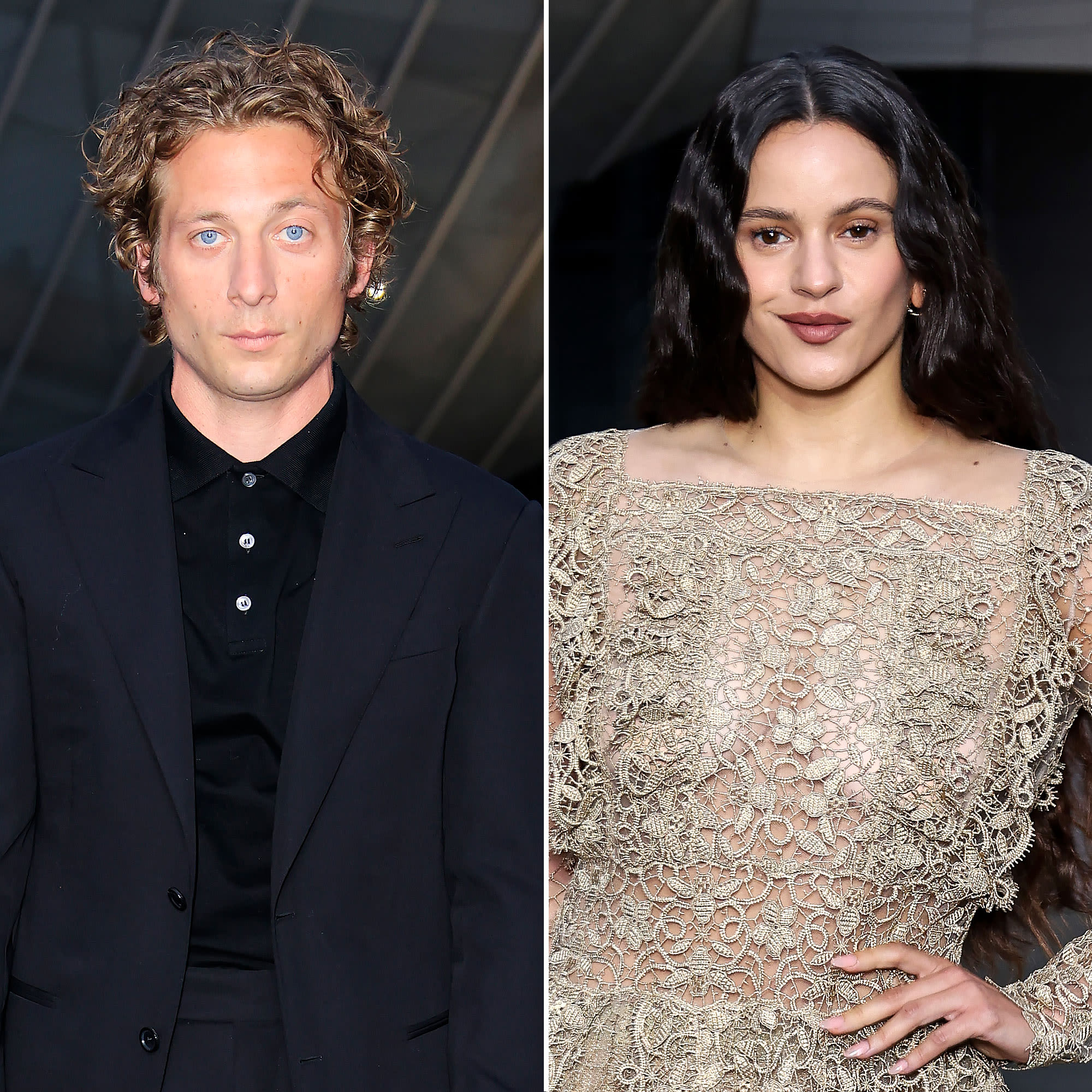 Jeremy Allen White and Rosalia Walk Prelude to the Olympics Red Carpet Separately, Meet Up Inside