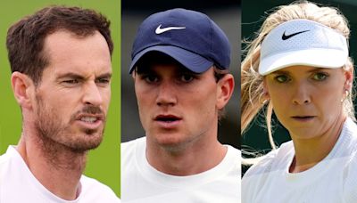 Wimbledon: Andy and Jamie Murray, Katie Boulter and Jack Draper headline on Thursday