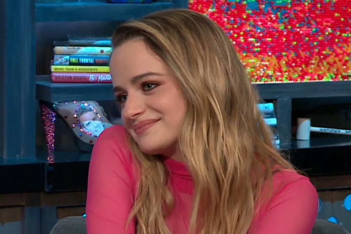 Joey King confesses to sending "naughty" text to her husband before taping 'WWHL'