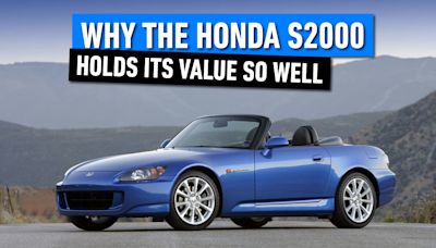 Here's Why The Honda S2000 Has Held It's Value So Well