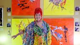 B-52s Singer Kate Pierson Checks Off ‘Bucket List’ Item With Save The Chimps Art Exhibit in Miami