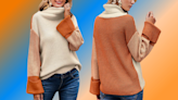 Add this popular pumpkin spice sweater to your fall wardrobe — it's on sale for $30