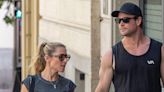 Chris Hemsworth & Elsa Pataky are in Perfect Sync After Workout in Madrid