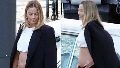 Margot Robbie Shows Baby Bump Amid First Pregnancy