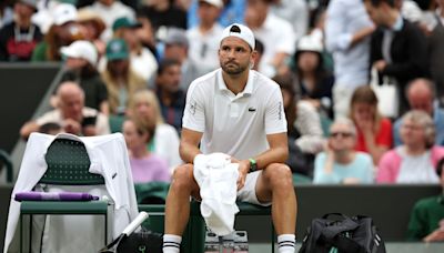 Grigor Dimitrov says Wimbledon injury is an abductor tear in his left leg | Tennis.com