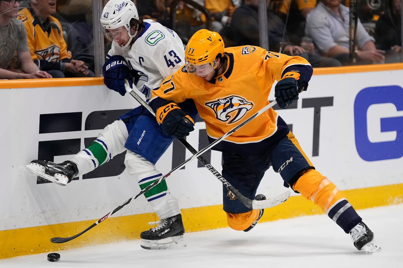 What channel is the Vancouver Canucks vs. Nashville Predators game today (4/28/24)? FREE LIVE STREAM, Time, TV, Channel for Stanley Cup Playoffs