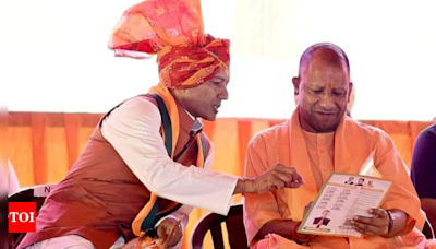 Those who try to fear India by taking name of Pakistan, should go there to beg: Yogi Adityanath in Kurukshetra | India News - Times of India