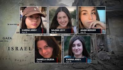 Video released of 5 female hostages being abducted by Hamas on Oct. 7