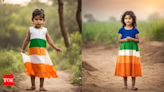 Independence Day Dress: Tricolor Dress Options For Your Little Ones - Times of India