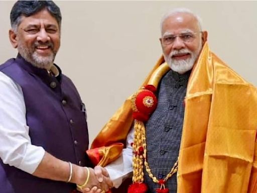 Rs 36,950 cr for tunnel roads, elevated corridors in Bengaluru: DK Shivakumar meets PM Modi and seeks funds